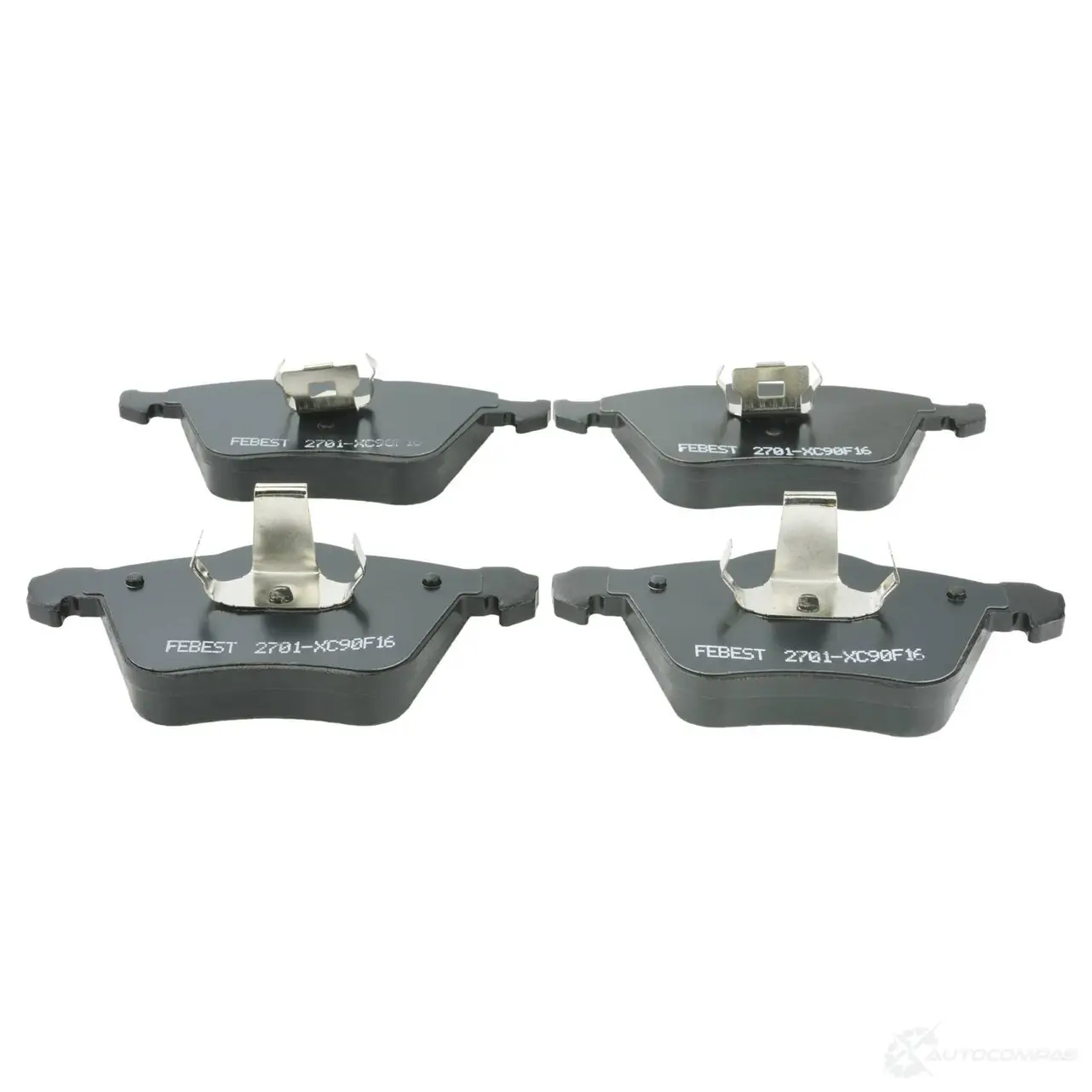 Тормозные колодки, комплект FEBEST KCB KYDS 3825203 4056111100630 2701xc90f16 - Изображение 1