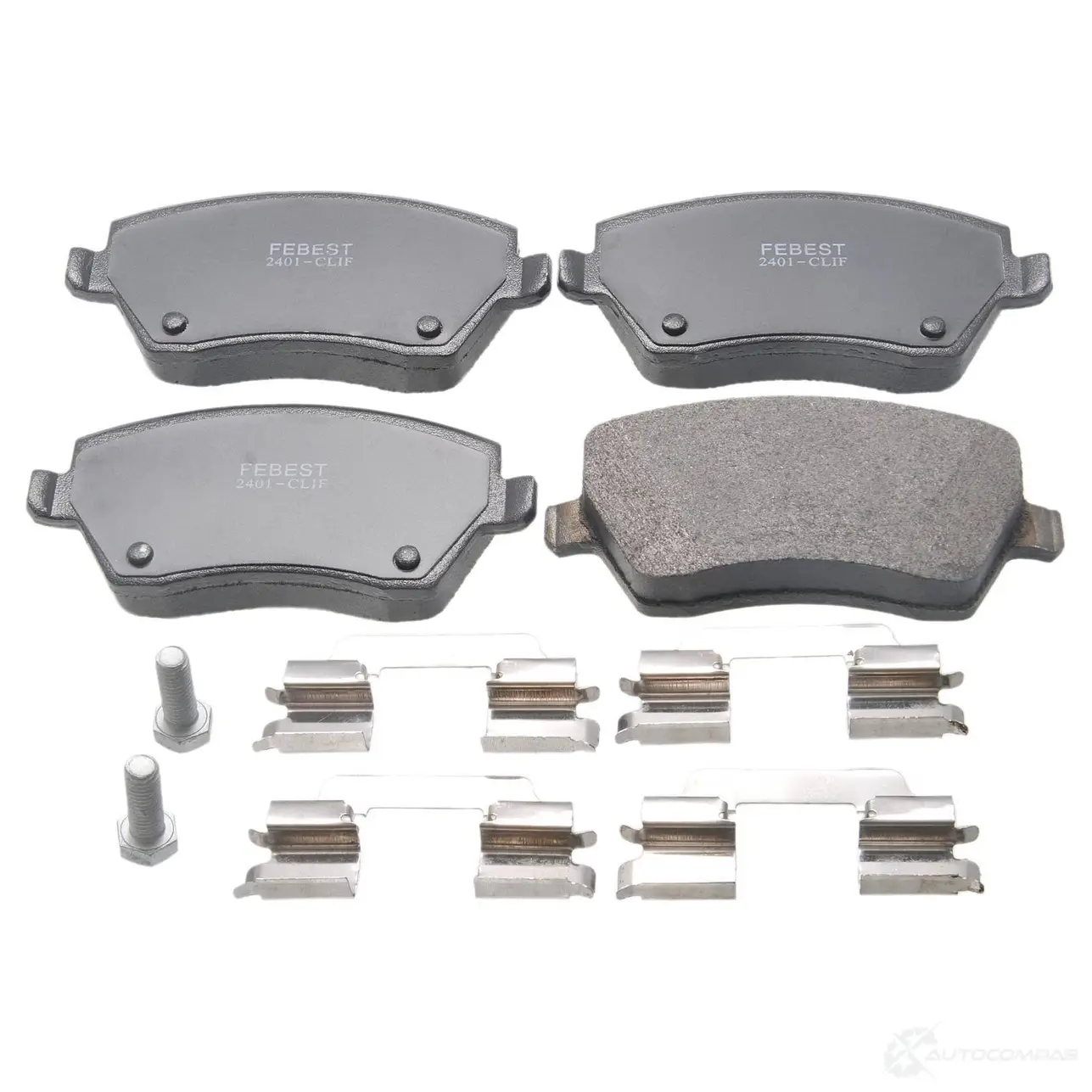 Тормозные колодки, комплект FEBEST 2401clif 4056111093383 3825134 LU MECHJ - Изображение 1