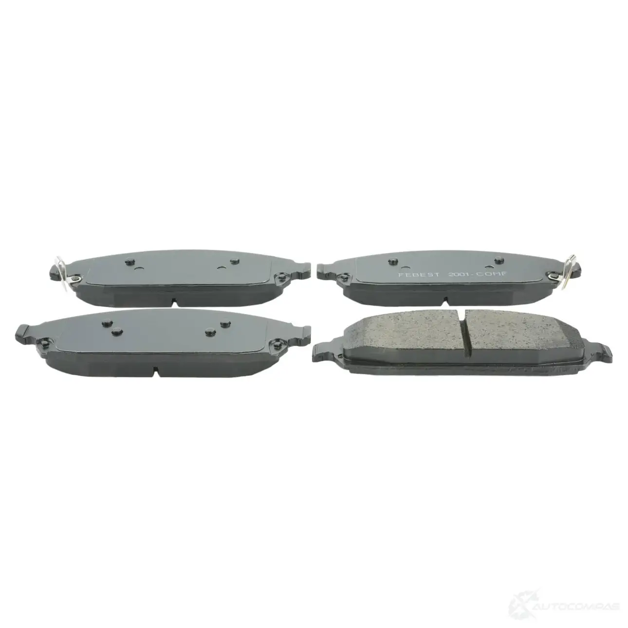Тормозные колодки, комплект FEBEST 2001comf 3824579 4056111100715 XTI04Z 1 - Изображение 1