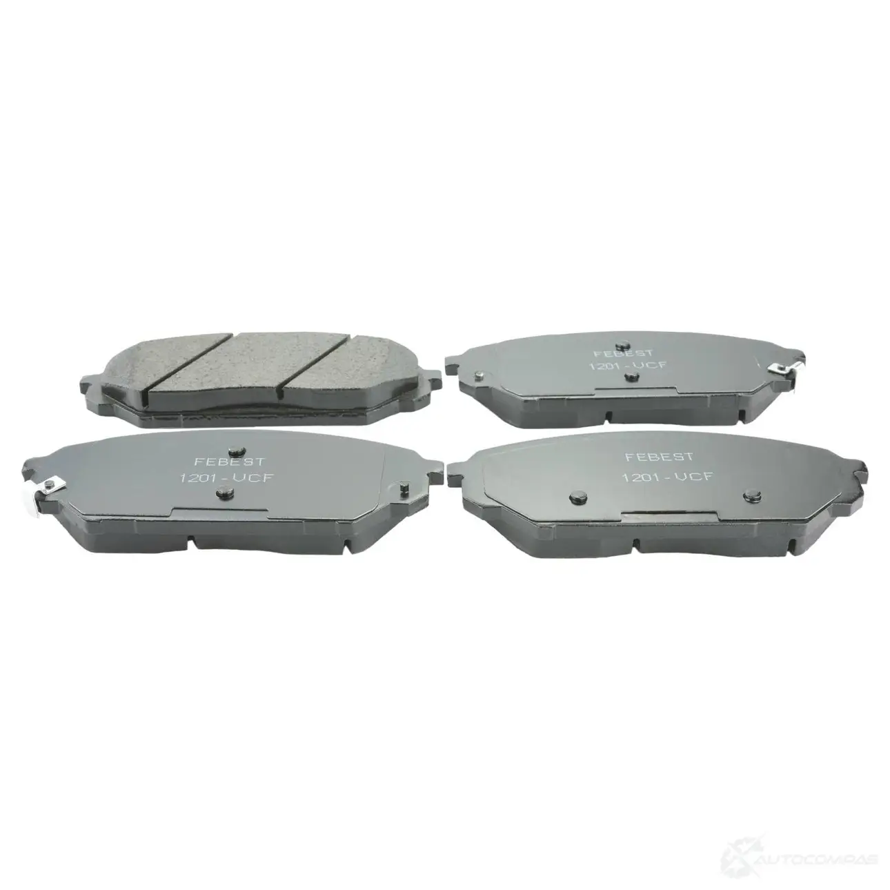 Тормозные колодки, комплект FEBEST 1201vcf 3824048 MPP ITF 4056111100982 - Изображение 1