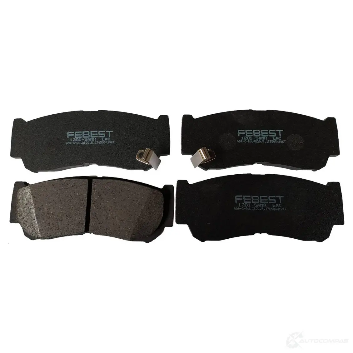 Тормозные колодки, комплект FEBEST G89 OSLS 1436947327 1201sanr - Изображение 1