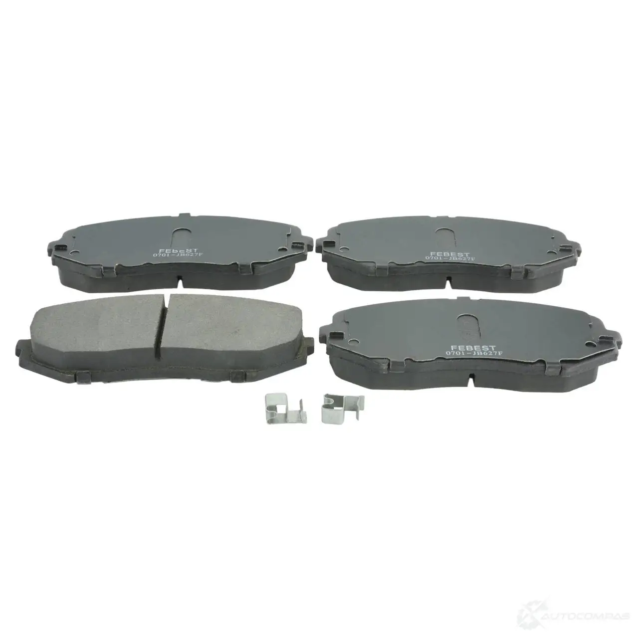 Тормозные колодки, комплект FEBEST 4056111093666 YQCB QYY 0701jb627f 3823779 - Изображение 1