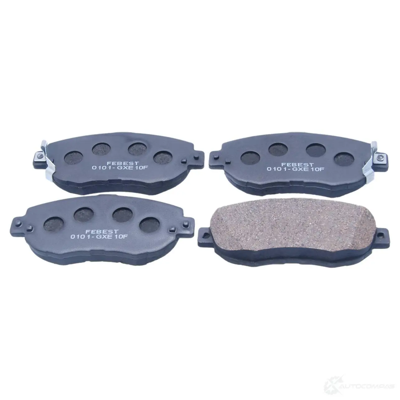 Тормозные колодки, комплект FEBEST 0101gxe10f UQG C5G 4056111090115 3820755 - Изображение 1