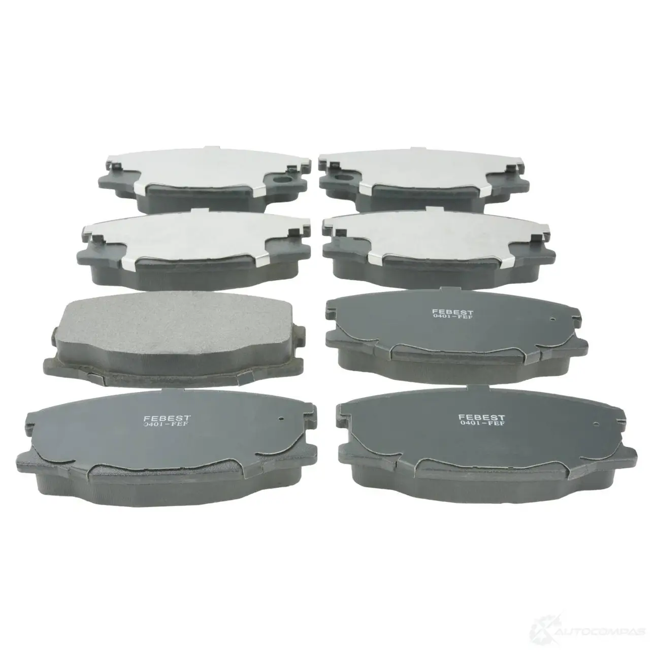 Тормозные колодки, комплект FEBEST 108151233 VUT NT 0401fef 4056111093406 - Изображение 1