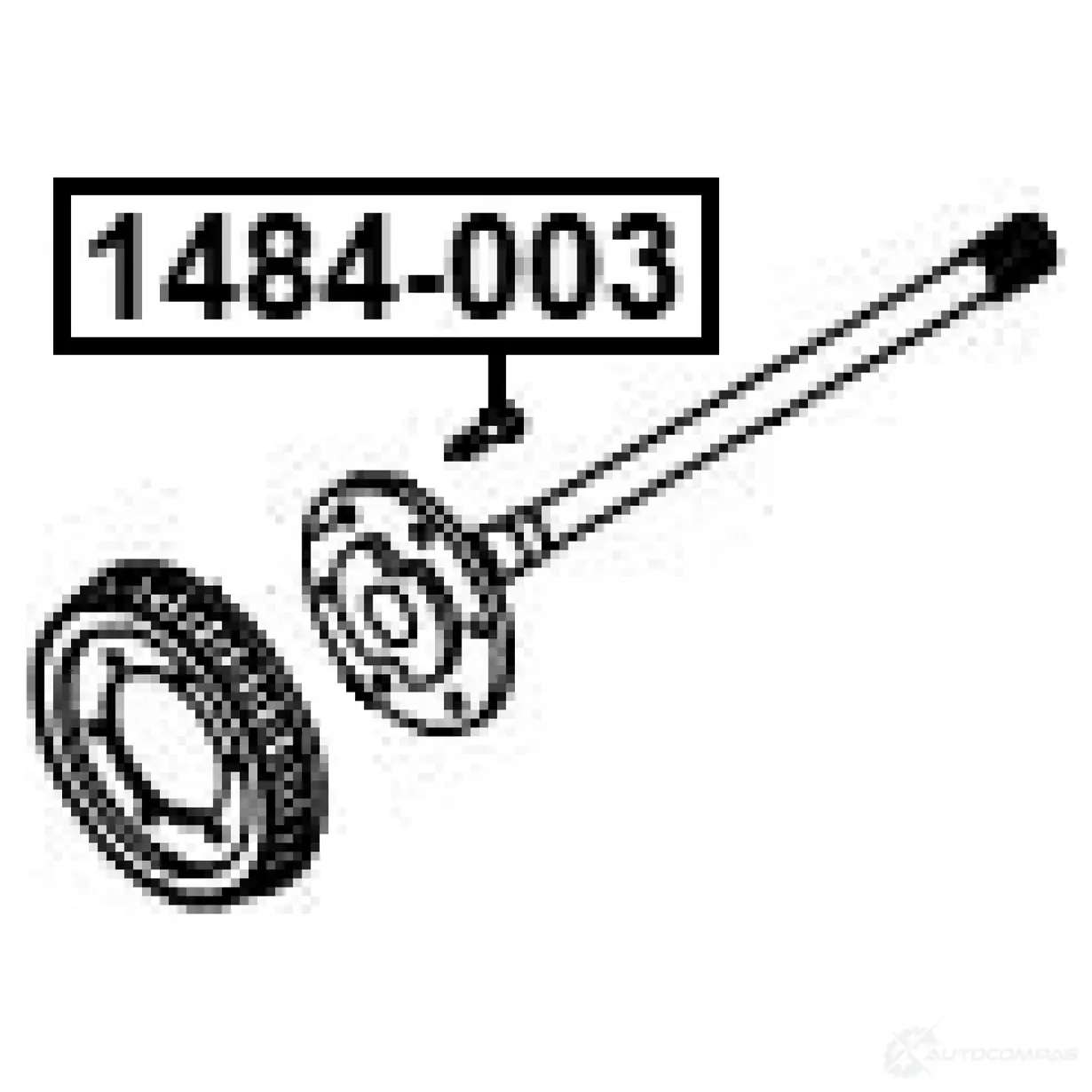 Шпилька колеса FEBEST 4SI2 BE 1440023074 1484-003 изображение 1