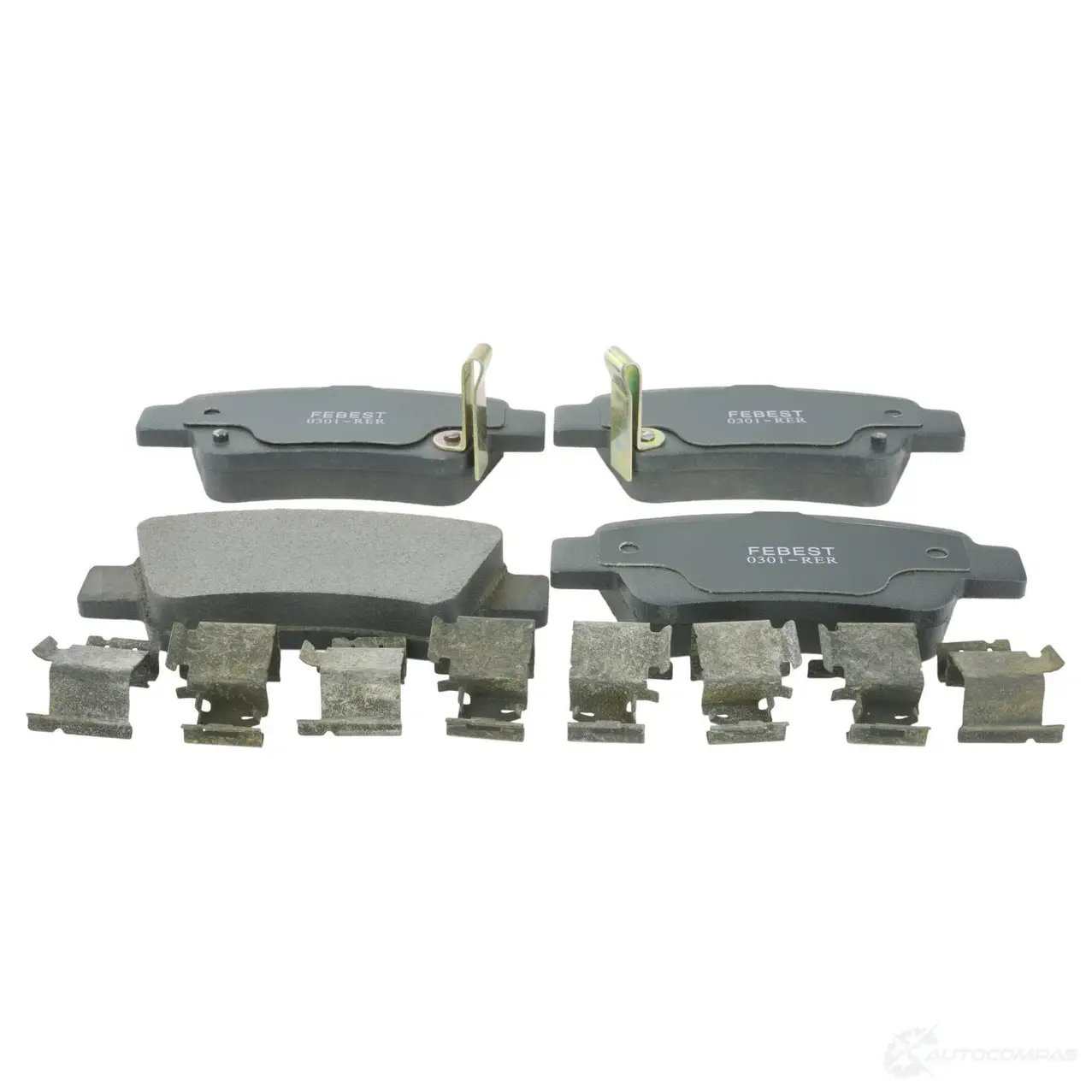 Тормозные колодки, комплект FEBEST 3822600 Q P8452 0301rer изображение 0