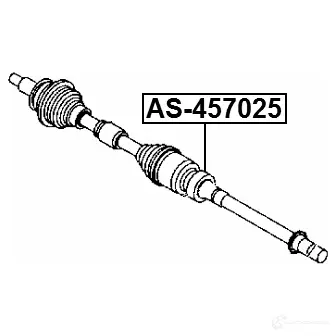 Подшипник FEBEST as457025 Y SJO5C 4056111118956 1270602534 изображение 1