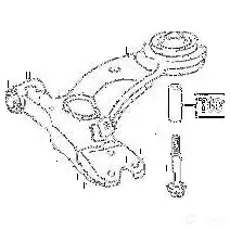 Втулка рычага подвески FEBEST Z35 7X tt001 4056111004099 3830451 изображение 1