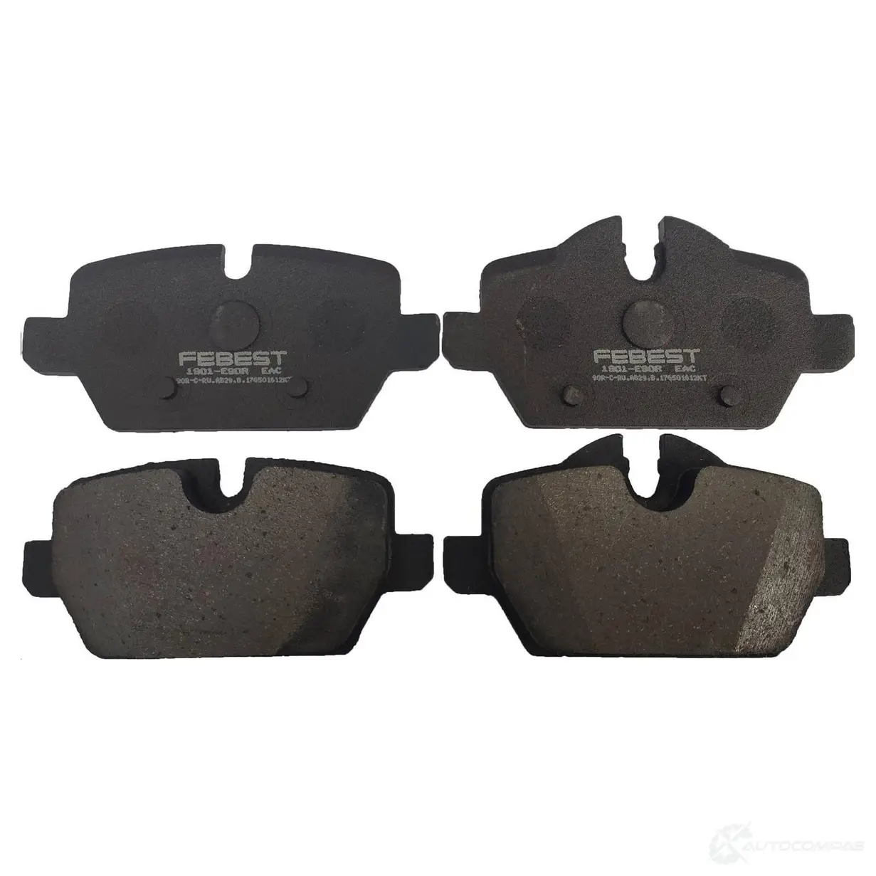 Тормозные колодки, комплект FEBEST 4U 5AB 1437423060 1901e90r изображение 0