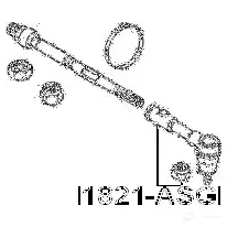 Рулевой наконечник FEBEST 3824485 1821asg 4056111071206 CC DM9 изображение 1