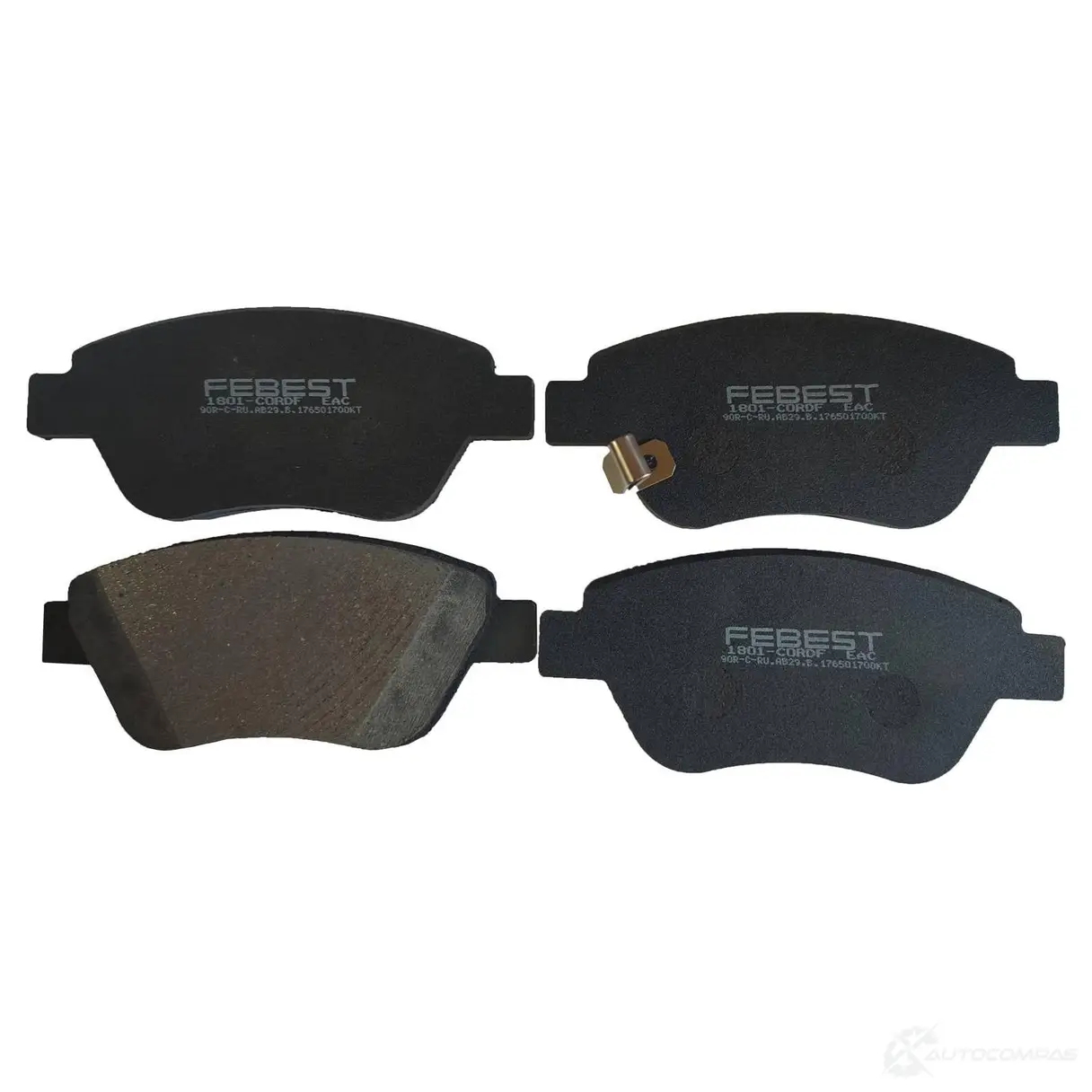 Тормозные колодки, комплект FEBEST G2OL Z 1801cordf 4056111093215 3824467 изображение 0