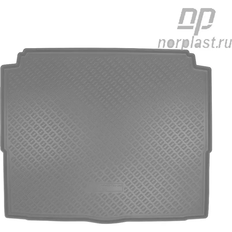 Коврик в багажник Norplast P4H GN 1437116083 7IG6Z NPA00T63260G
