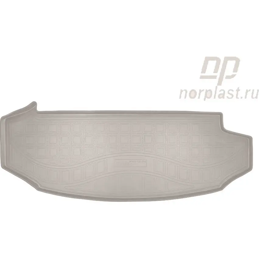 Коврик в багажник (7 мест) (разложенный 3 ряд) Norplast NPA00T81252B 1437116324 C 7Y59 FGCF5NG