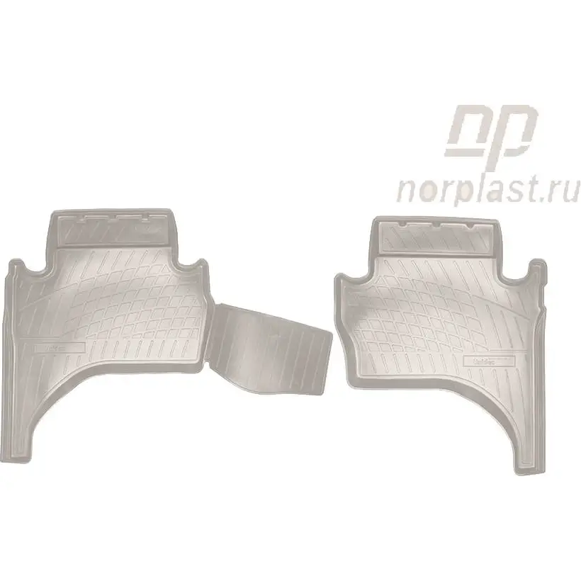 Коврики в салон (зад) пар Norplast 4V7JU W8 1437116863 NPA01C59338B L0UK59