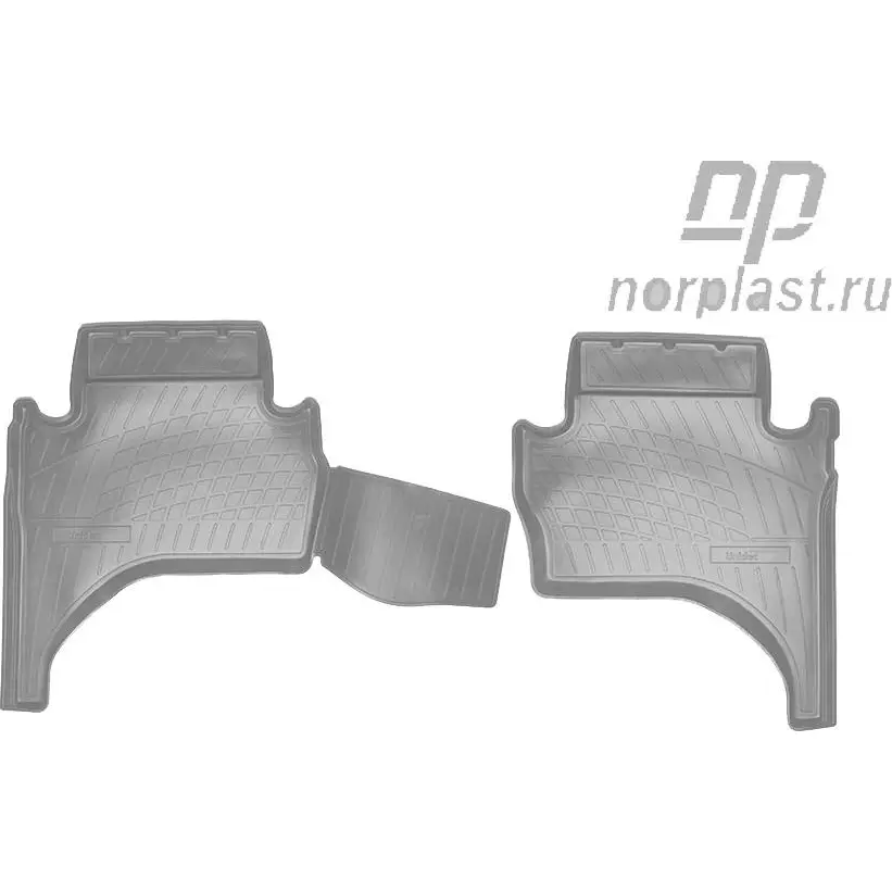 Коврики в салон (зад) пар Norplast F0NQB5 1437116862 5YG7V 0T NPA01C59338G