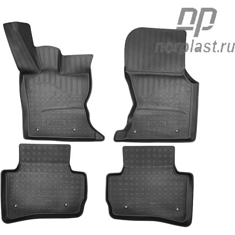 Коврики в салон Norplast UNA3TB 76 BW21 NPA10C46640 1437117006
