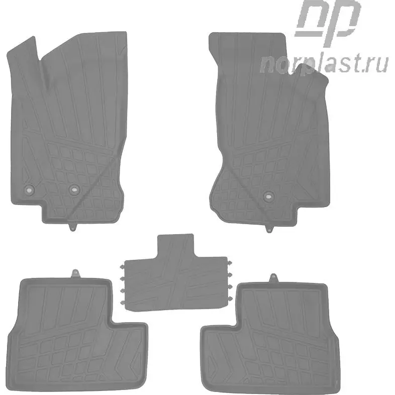 Коврики в салон Norplast 3AB6R 3768 U NPA11C94080G 1437115961