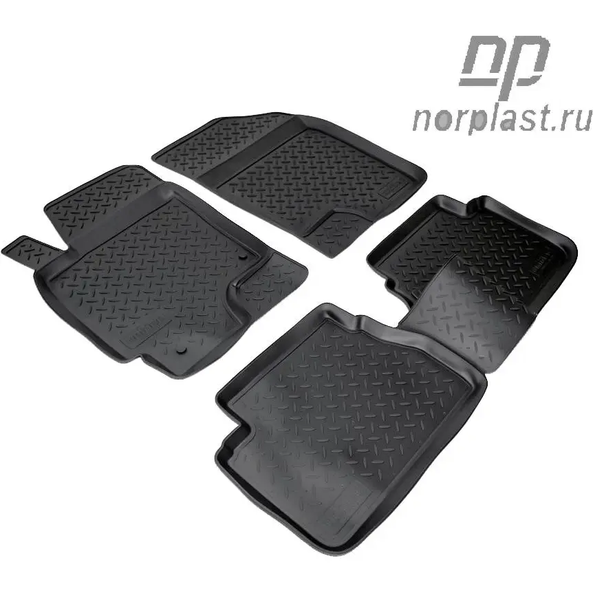 Коврики в салон Norplast NPLPO1209 2OML 1TK 1437118617 TTPMN изображение 0