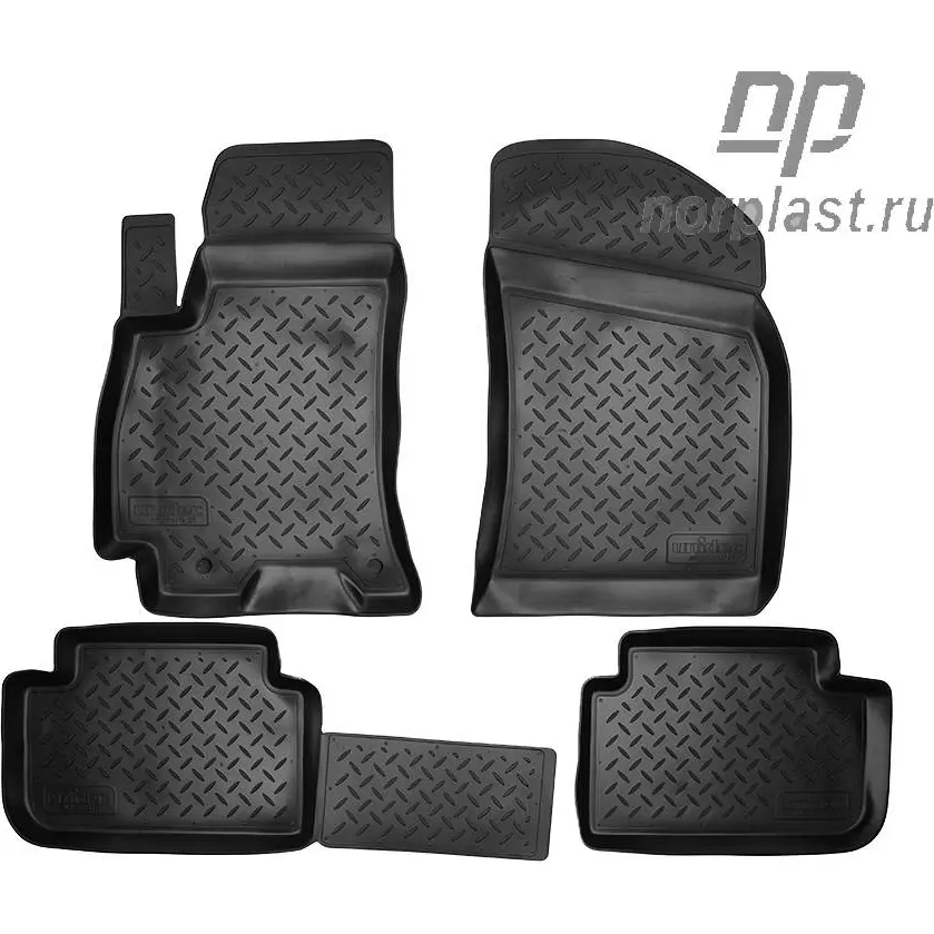 Коврики в салон Norplast NPLPO1225 GX D6XTR 3BEPA2 1437116821
