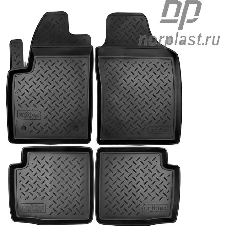 Коврики в салон Norplast NPLPO2102 WQLD9 1437117147 3QRQ9 O3