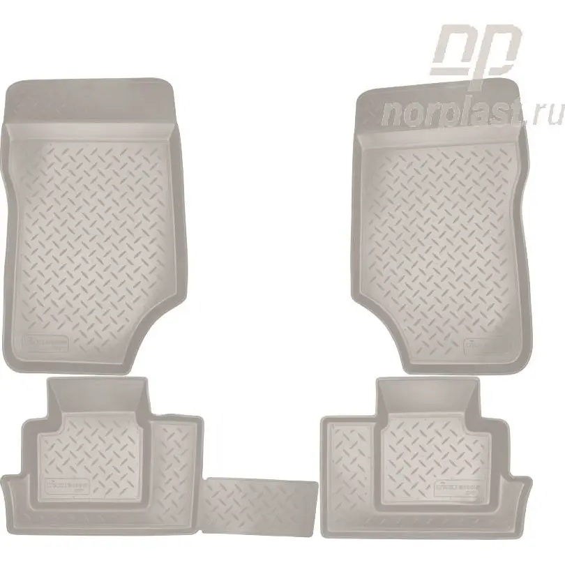 Коврики в салон Norplast DIYLI 1437118202 NPLPO2305B F QHCAL