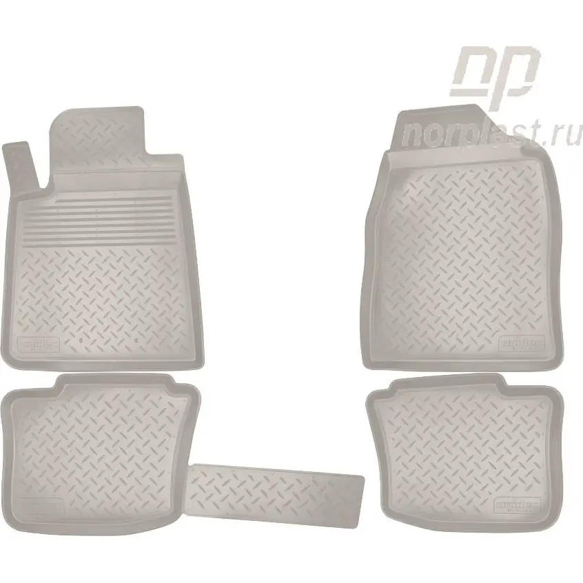 Коврики в салон Norplast 1437118130 5D5A K NPLPO2381B INLDS5