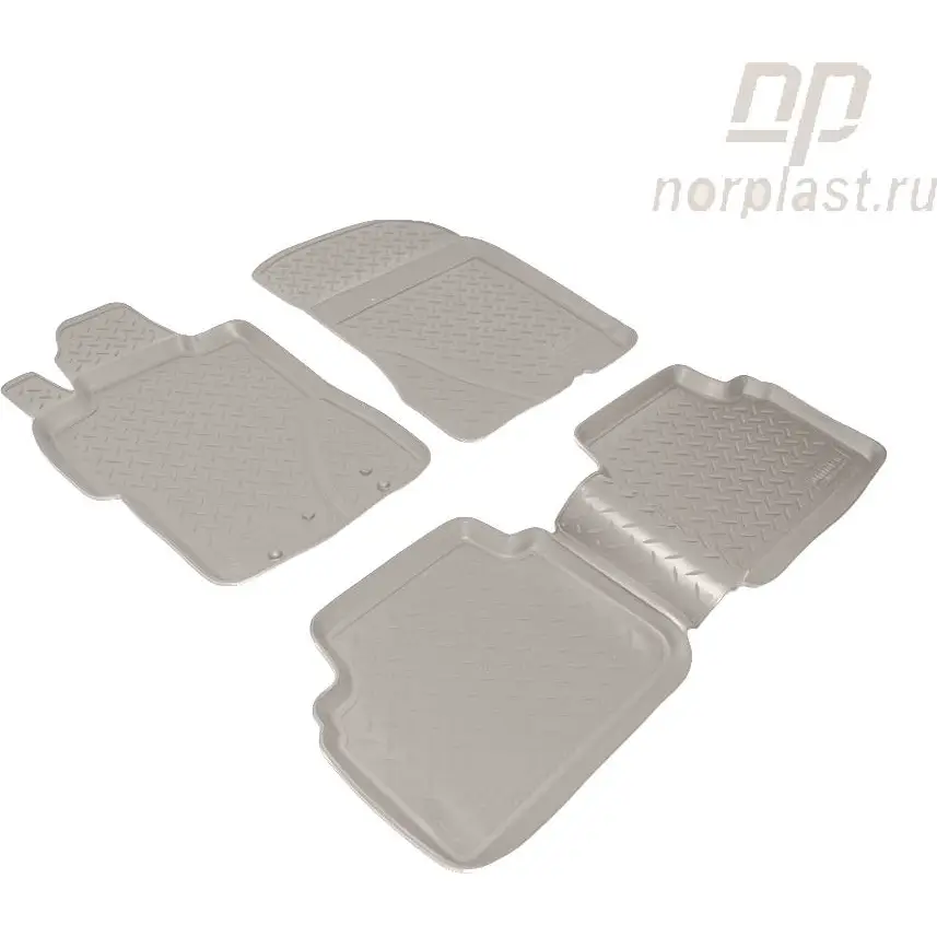 Коврики в салон (4 двери) Norplast 6M1LWLD 1437119231 NPLPO3008B 7 S6RL74