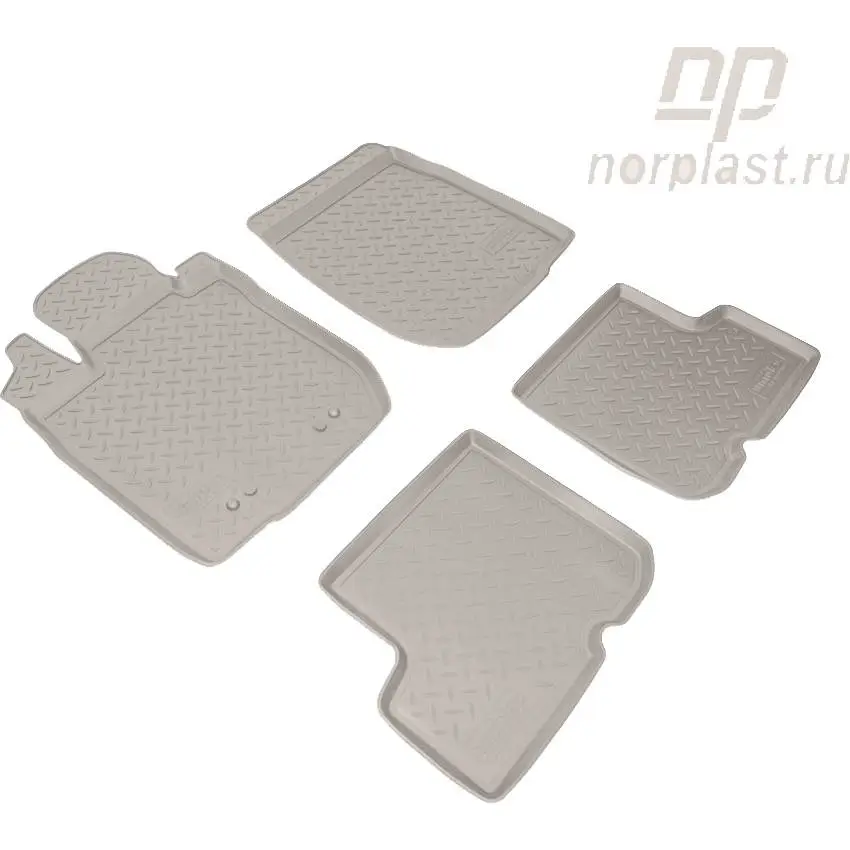 Коврики в салон (эконом) Norplast 1437119758 L IETF5 VUX7W NPLPO6961B