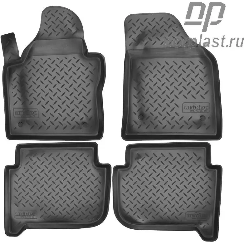 Коврики в салон Norplast NPLPO9560 LQKD A 1437118114 CO1OQZI