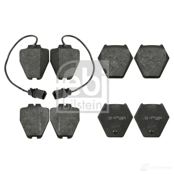 Тормозные колодки дисковые, комплект FEBI BILSTEIN 1066210 16456 23830 2 3280