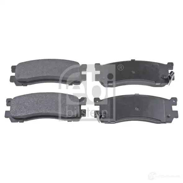 Тормозные колодки дисковые, комплект FEBI BILSTEIN 170860 AB UWU1 1437400498