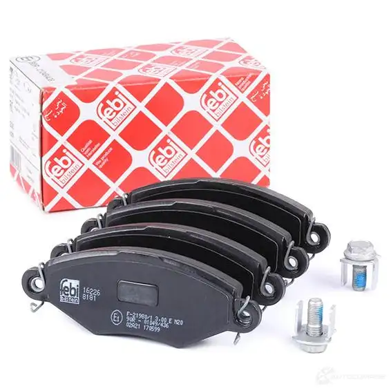 Тормозные колодки дисковые, комплект FEBI BILSTEIN Z1E3XU 1066020 2320 5 16226 изображение 1