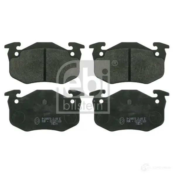 Тормозные колодки дисковые, комплект FEBI BILSTEIN 16222 1066016 209 73 20974