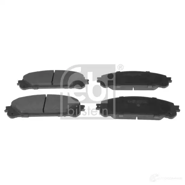 Тормозные колодки дисковые, комплект FEBI BILSTEIN 116328 J1FM4 9Z 1437403637
