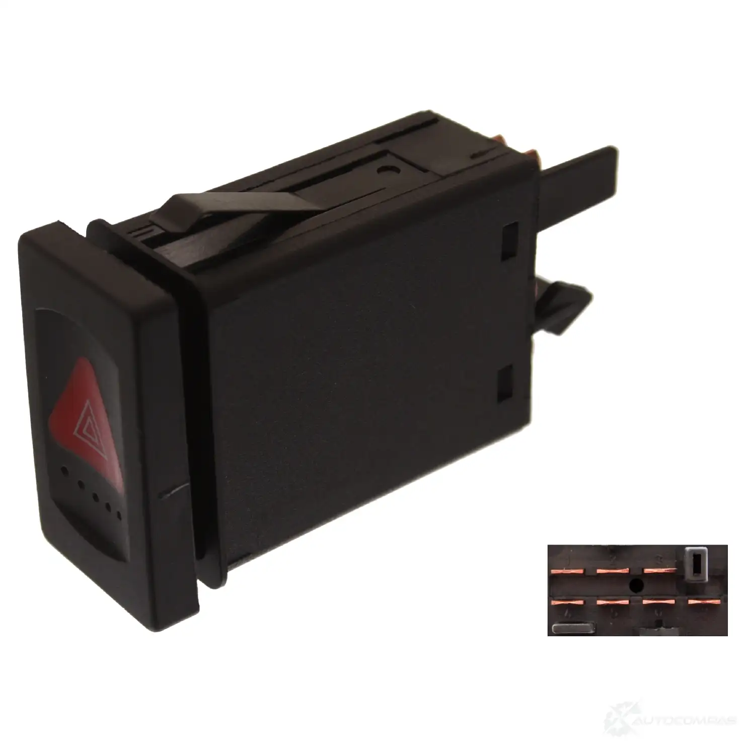Кнопка аварийной сигнализации, аварийка FEBI BILSTEIN 4027816447016 NSHE3K H 1090505 44701 - Изображение 1