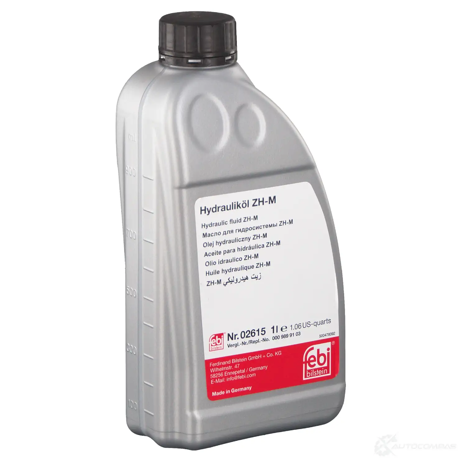 Гидравлическое масло FEBI BILSTEIN 02615 MB 343.0 1056955 YGW90