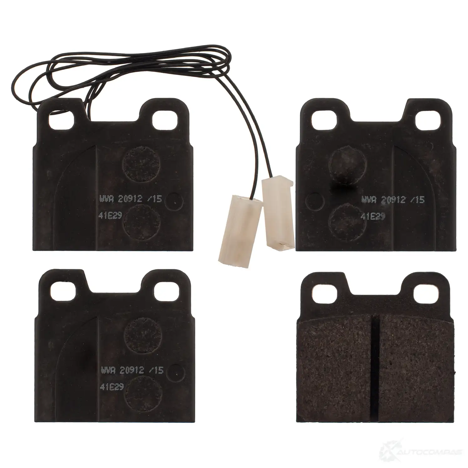 Тормозные колодки дисковые, комплект FEBI BILSTEIN 1063165 QIC AIAI 116001 4054224160015 изображение 0