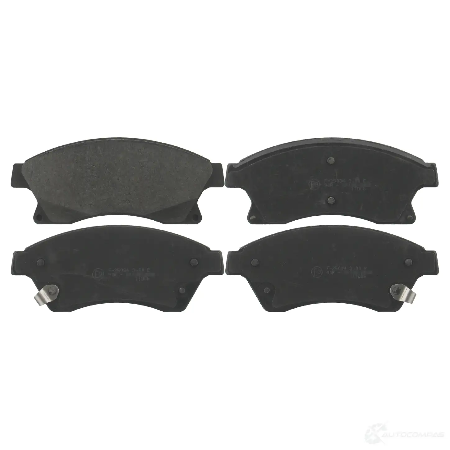 Тормозные колодки дисковые, комплект FEBI BILSTEIN 25032 1066507 16789 2 5031