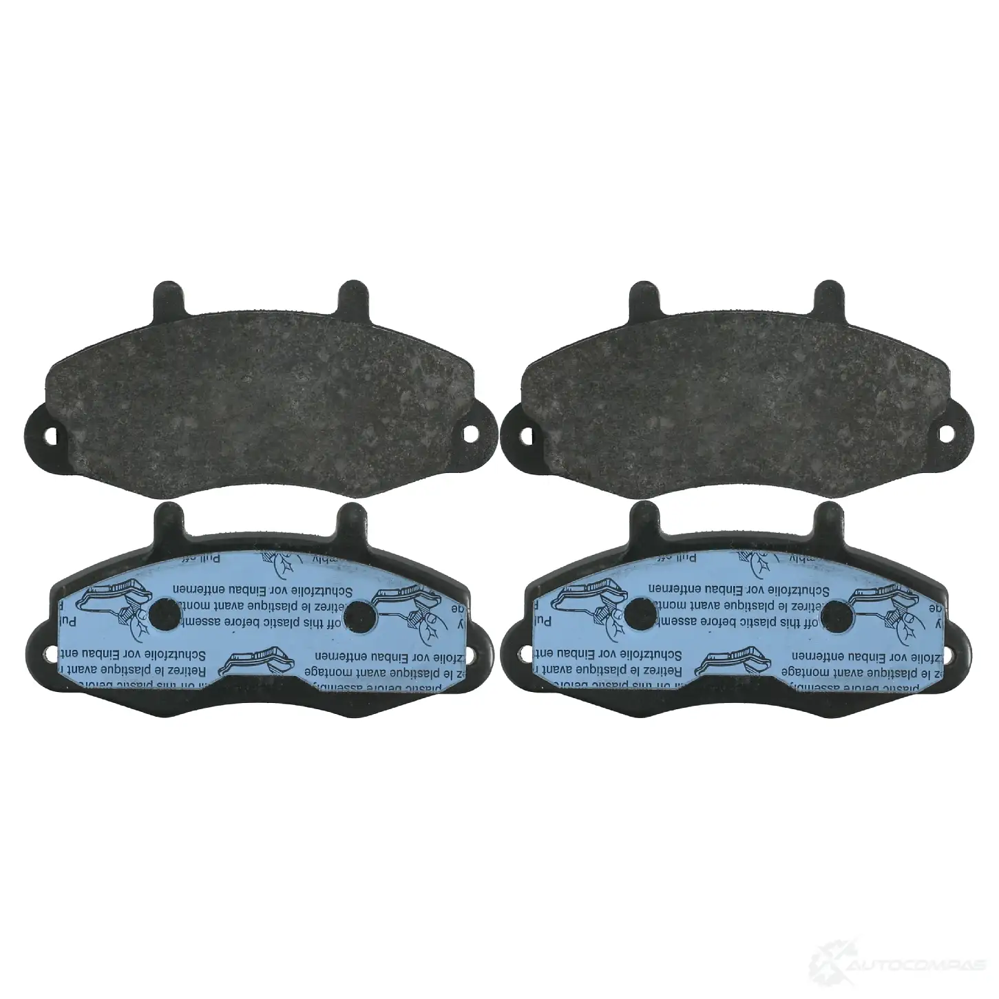 Тормозные колодки дисковые, комплект FEBI BILSTEIN 1065917 2 1470 W5HDIOX 16037
