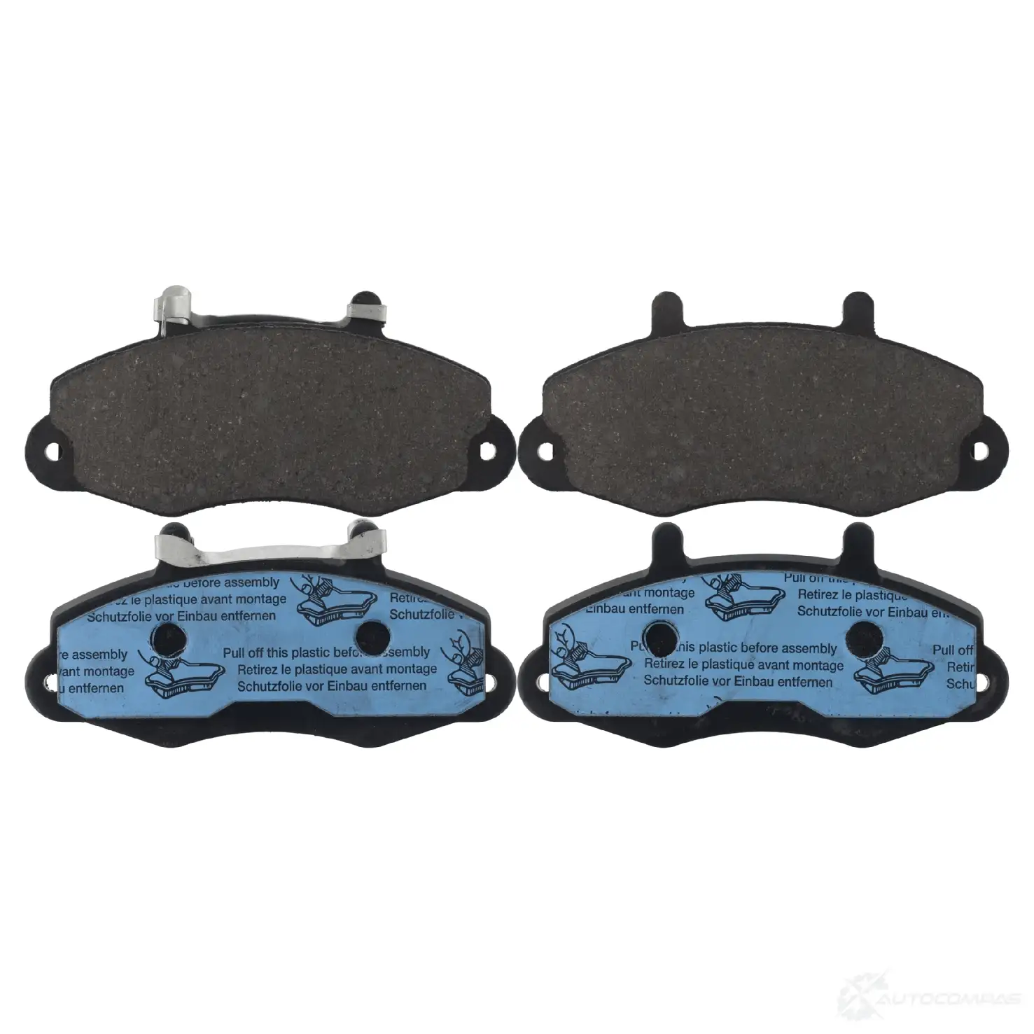 Тормозные колодки дисковые, комплект FEBI BILSTEIN 1063234 UJ ICR8 116069 4054224160695