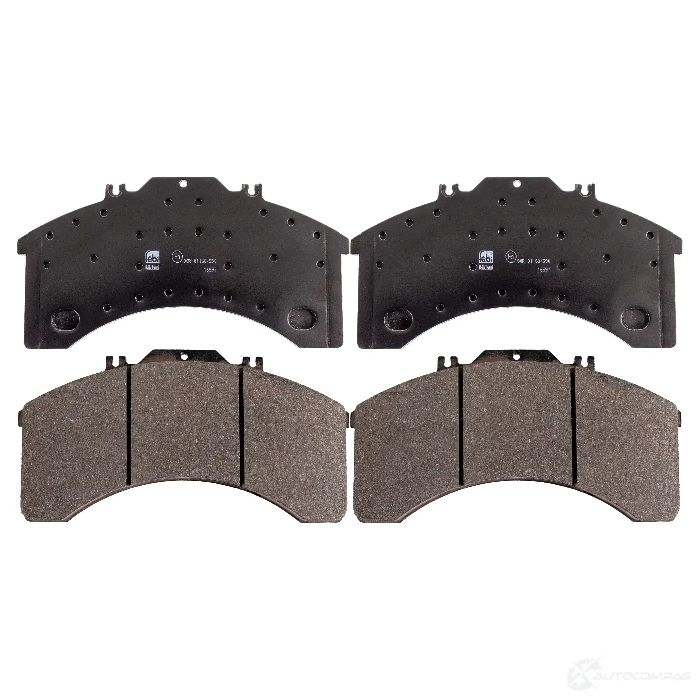 Тормозные колодки дисковые, комплект FEBI BILSTEIN WB2CZ3K 1066344 16597 29 011