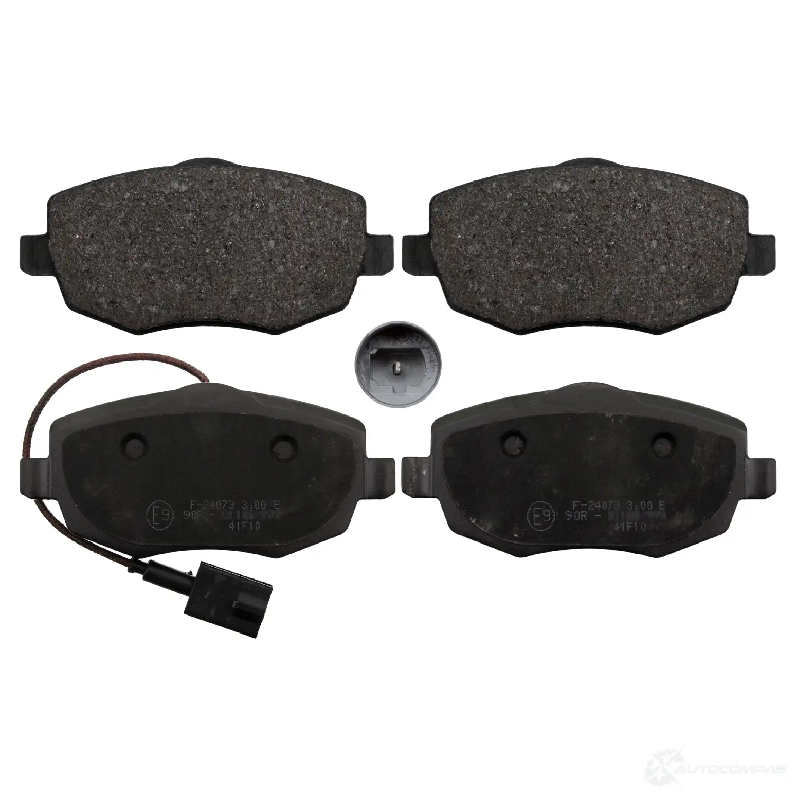 Тормозные колодки дисковые, комплект FEBI BILSTEIN 1063262 SMOTZ J 116097 4054224160978