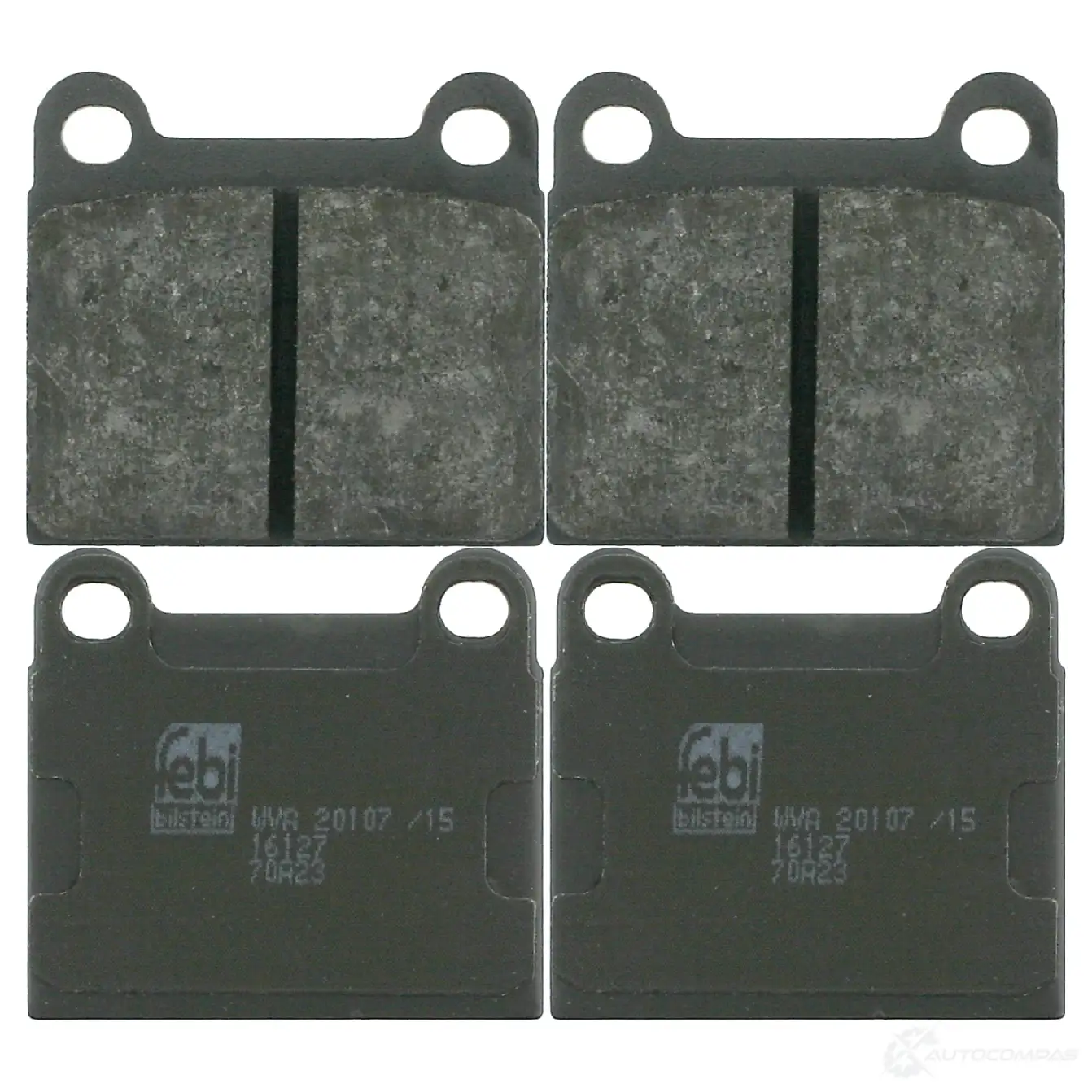 Тормозные колодки дисковые, комплект FEBI BILSTEIN 20 107 16127 9Q8EWG 1065959