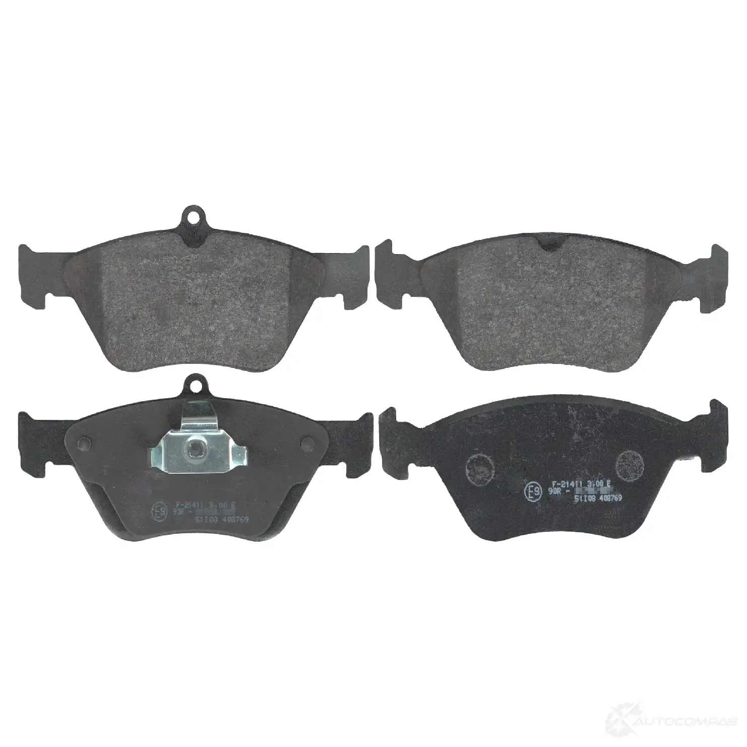 Тормозные колодки дисковые, комплект FEBI BILSTEIN 89I75L0 1066026 2 1413 16234