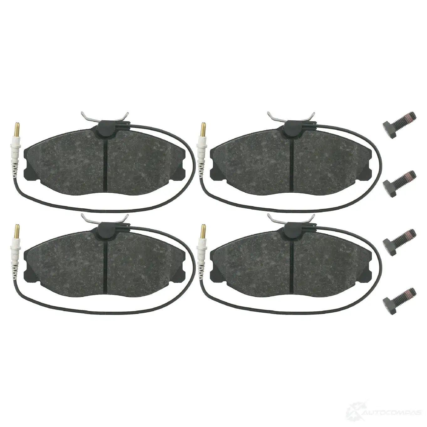 Тормозные колодки дисковые, комплект FEBI BILSTEIN 16257 1066047 2167 4 TOPFQ