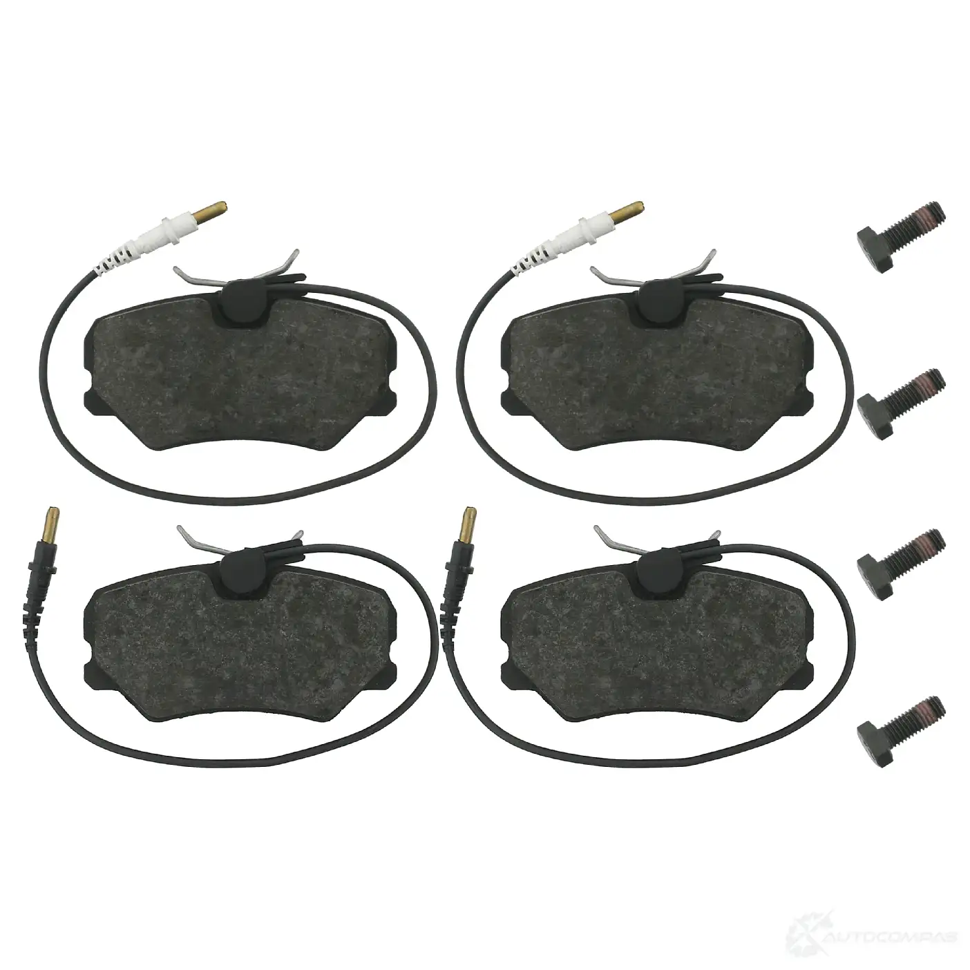 Тормозные колодки дисковые, комплект FEBI BILSTEIN 16258 2 3169 0CT37D 1066048