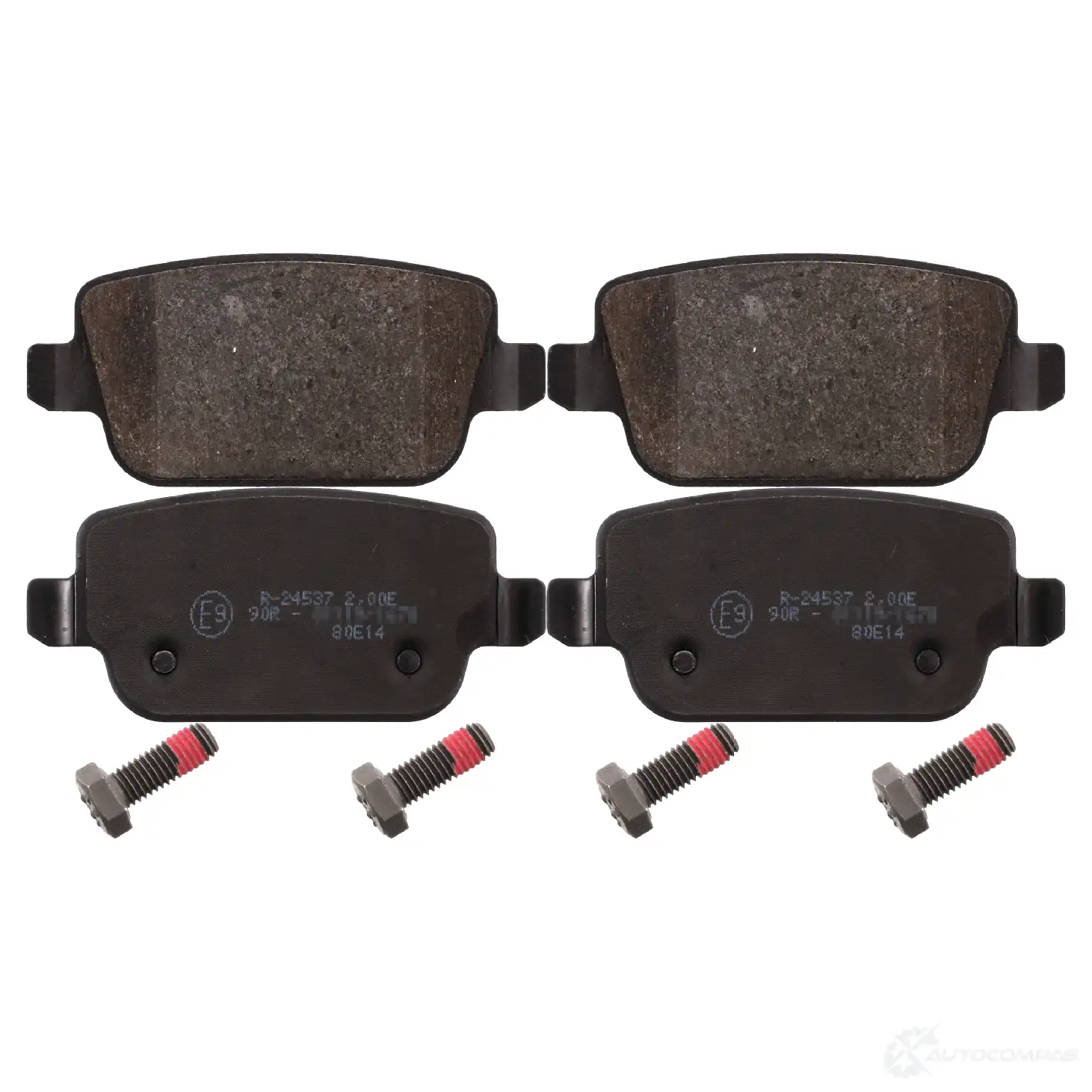Тормозные колодки дисковые, комплект FEBI BILSTEIN 2453 7 16642 1066379 0FLAG