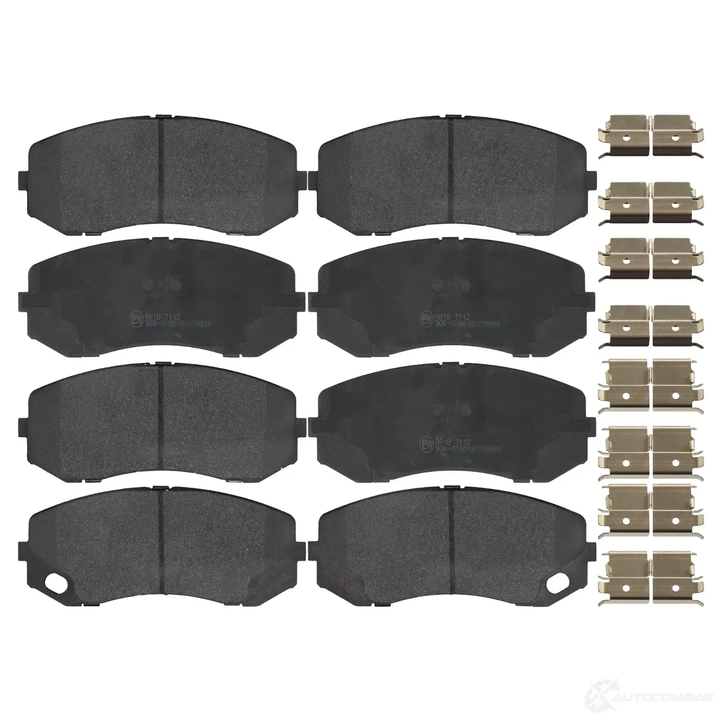 Тормозные колодки дисковые, комплект FEBI BILSTEIN 4027816169505 1424932072 SW78U B 16950 изображение 0