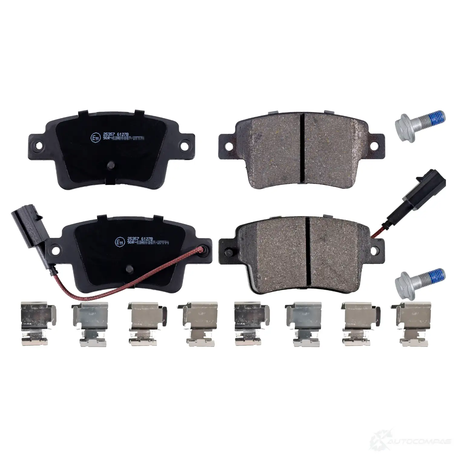 Тормозные колодки дисковые, комплект FEBI BILSTEIN XZ9TI 16898 1066609 2 4349