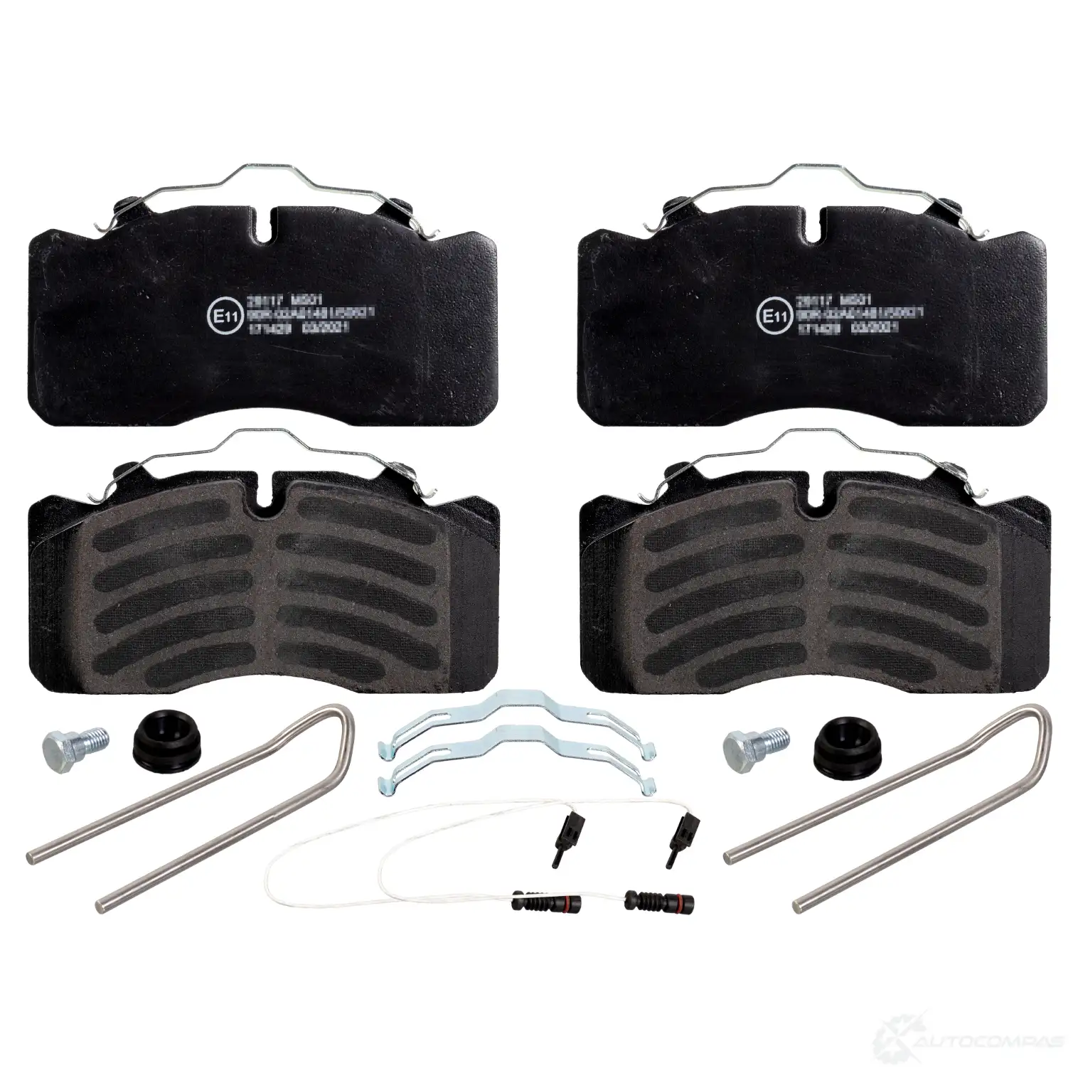 Тормозные колодки дисковые, комплект FEBI BILSTEIN 171429 1437399982 P GXUYMU